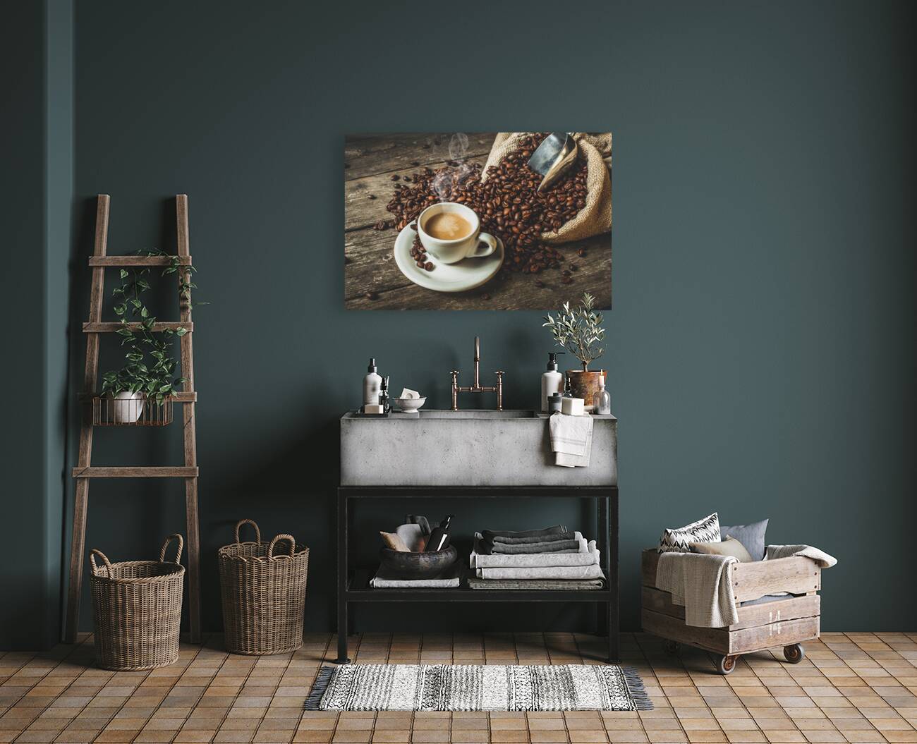 coffee background Reproduction