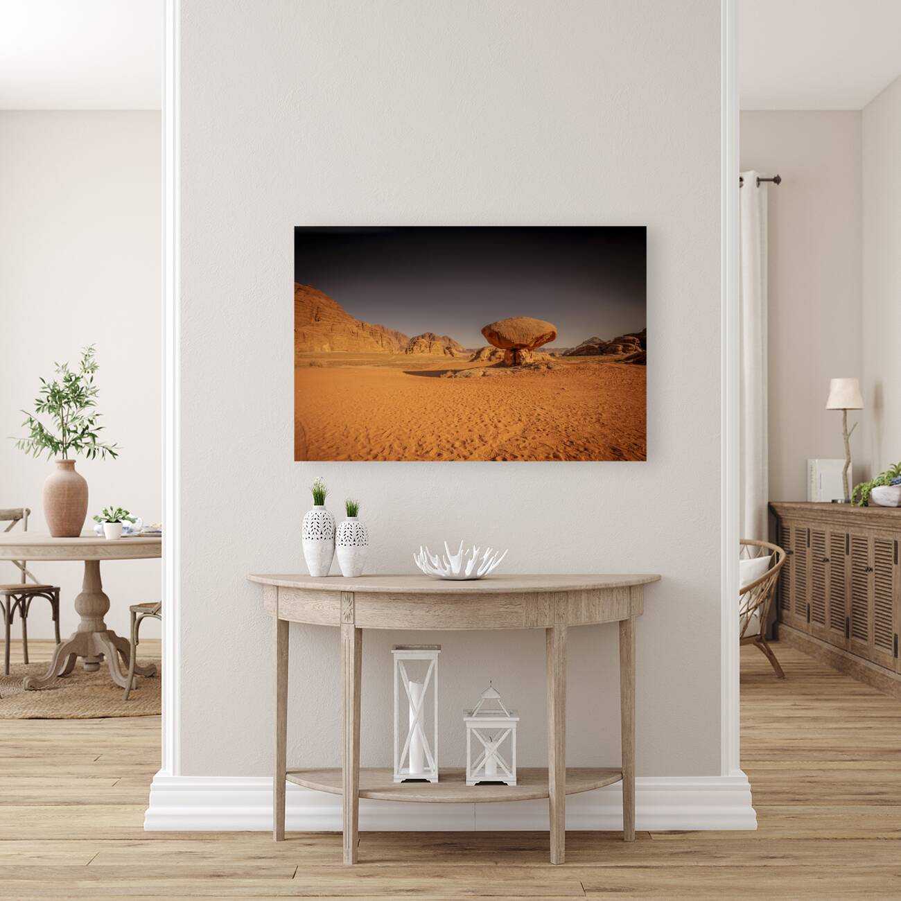 wadi rum landscape Reproduction