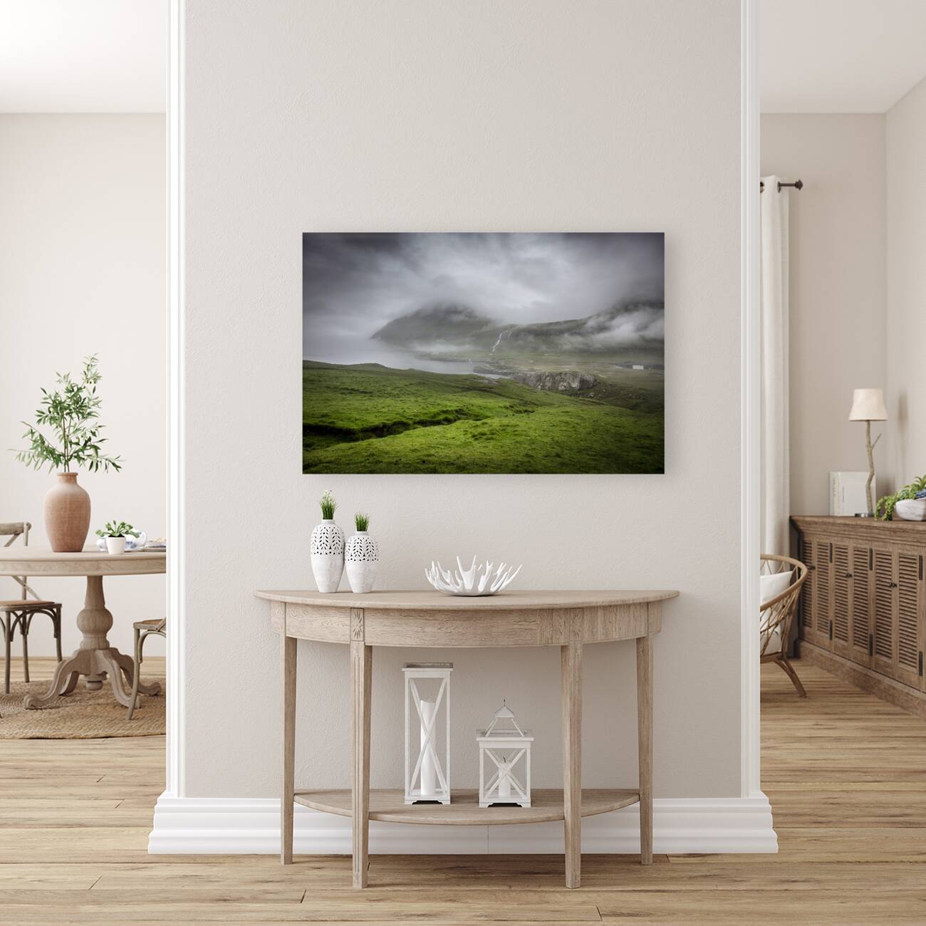 rainy day in faroe  Reproduction