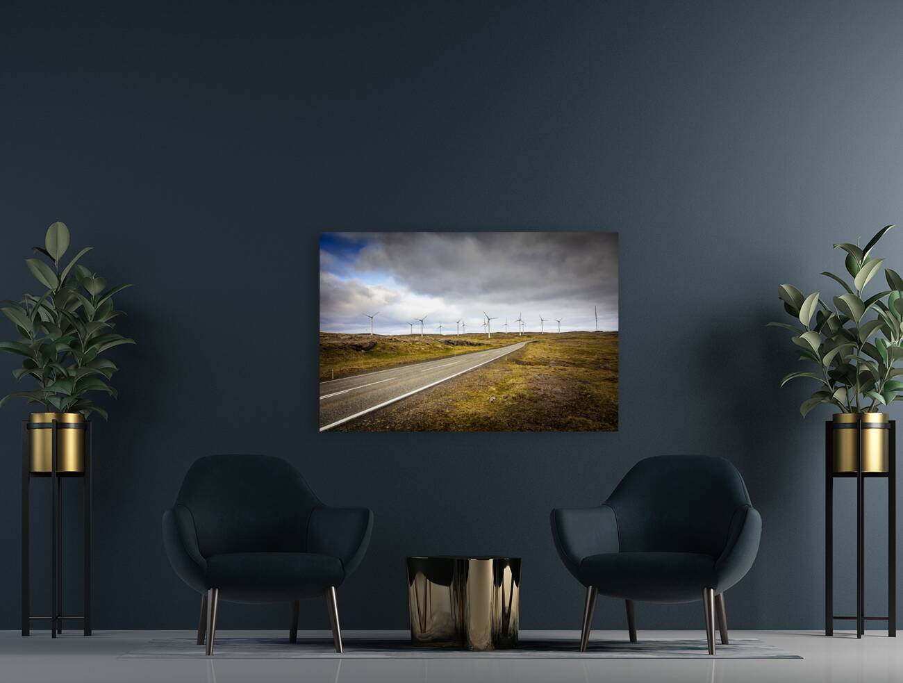 farm wind  landscape Reproduction