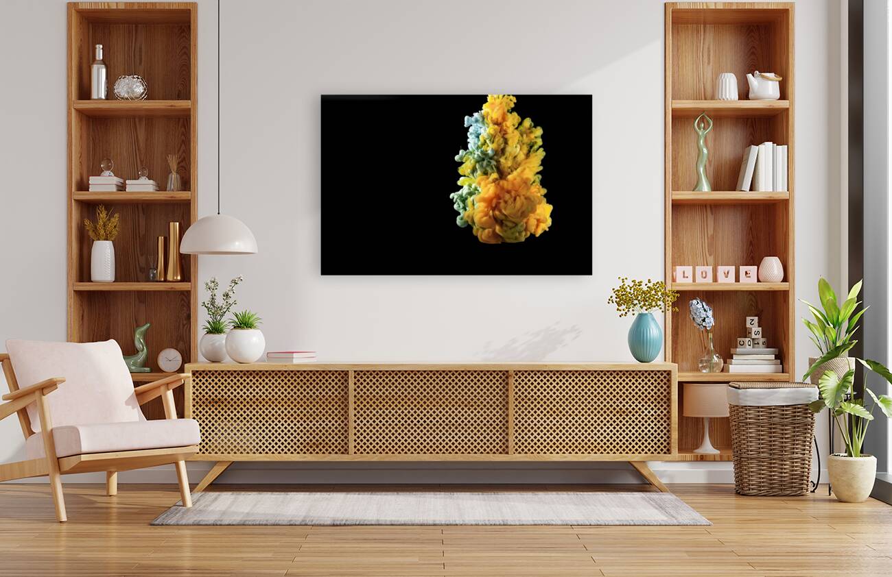 colours in water Reproduction