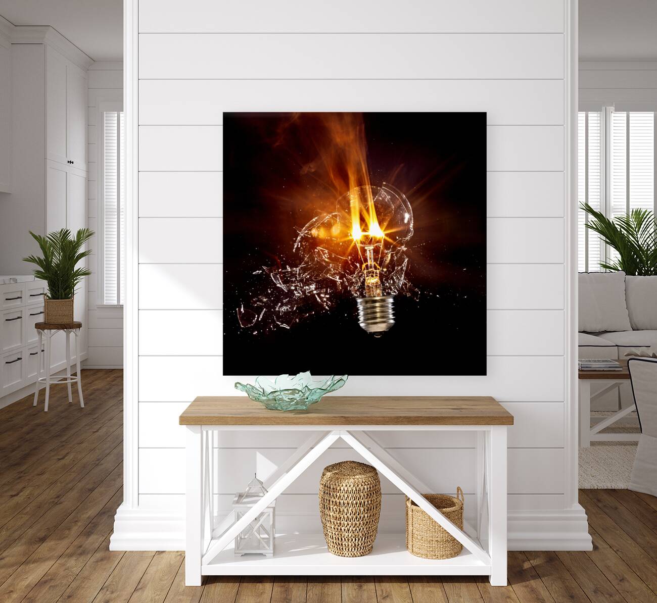 bulb glass explosion Reproduction