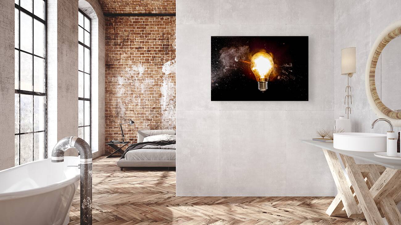 bulb glass explosion Reproduction