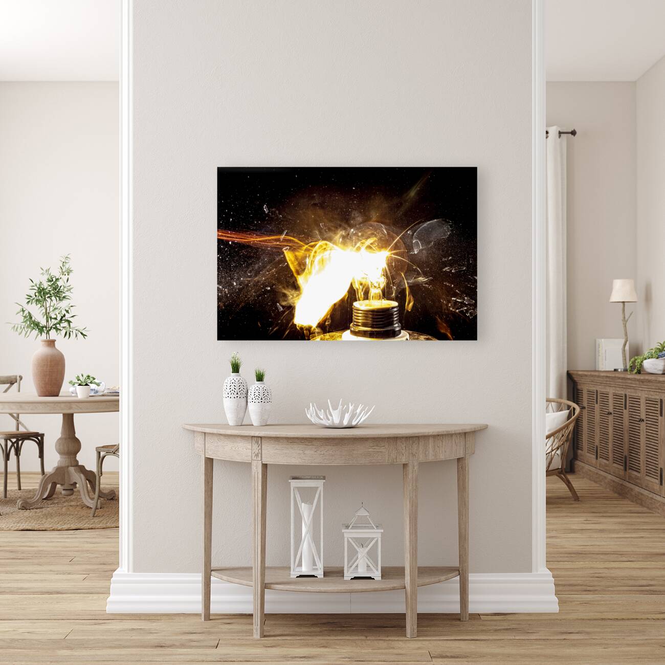 bulb glass explosion Reproduction