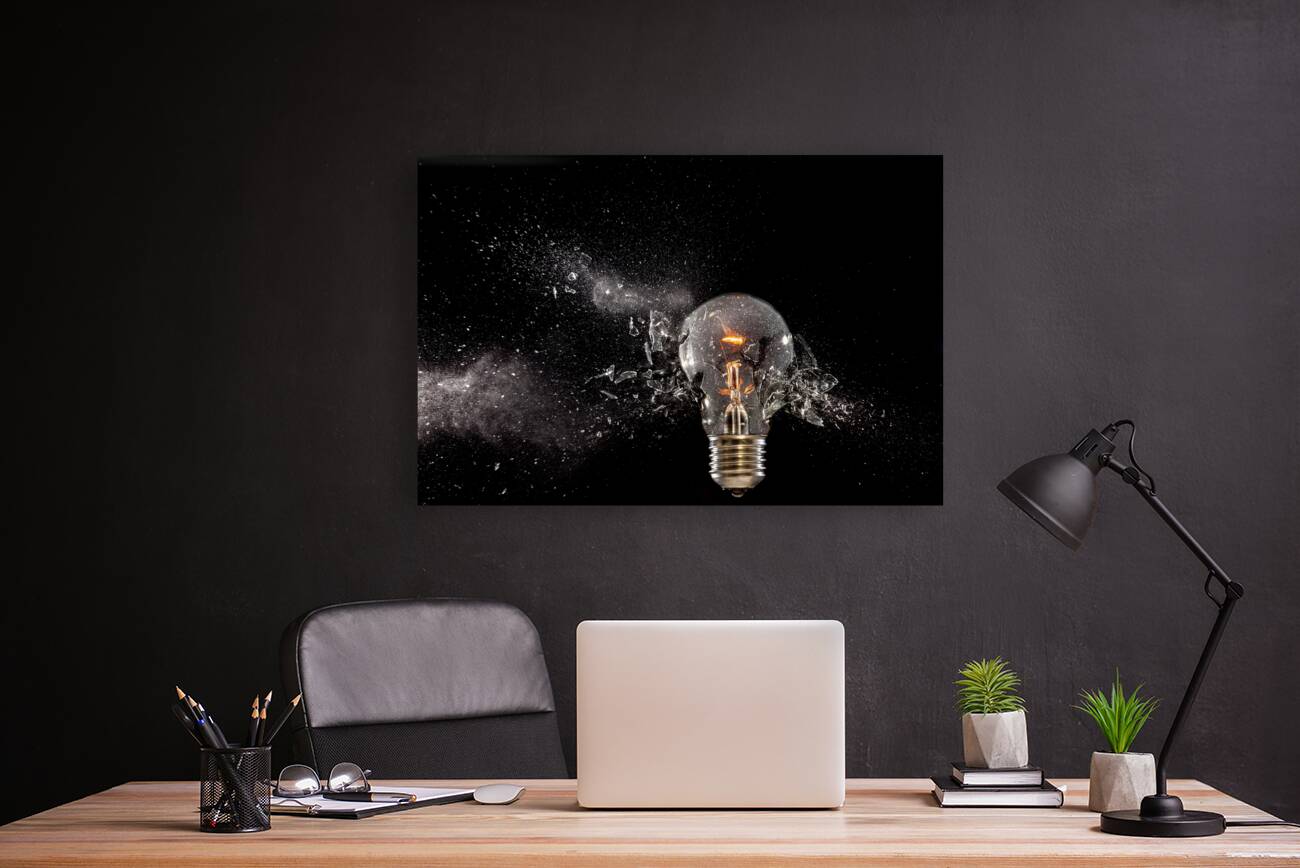 bulb glass explosion Reproduction