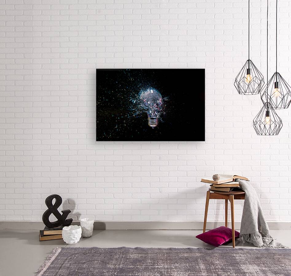 Lightbulb is exploding Reproduction