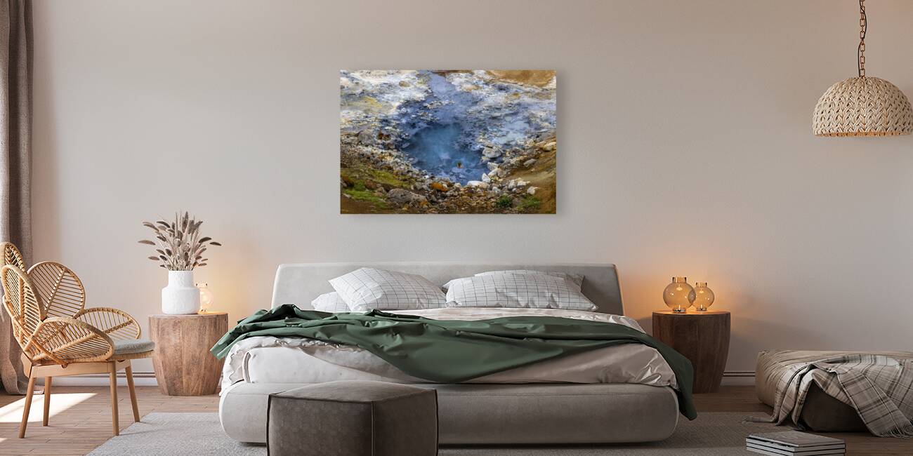 Geothermal hot spring pool Reproduction