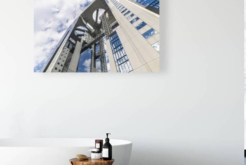 umeda sky building in osaka  by Gualtiero Boffi