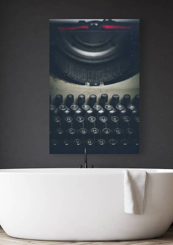 old and dirty typewriter by Gualtiero Boffi