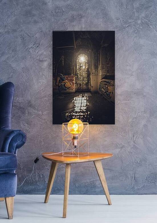 interior of an abandoned  place by Gualtiero Boffi