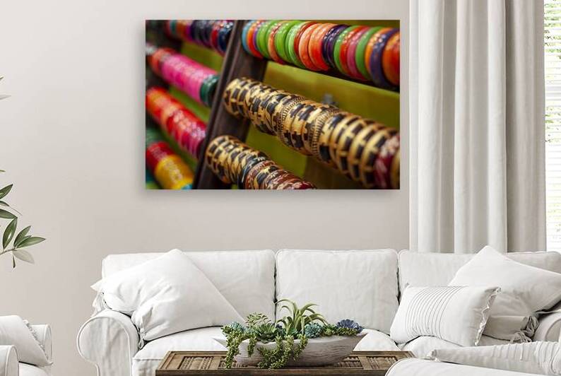 artistic coloured bracelets by Gualtiero Boffi