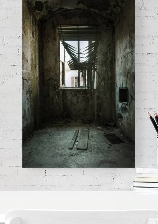  decaying and abandoned interior by Gualtiero Boffi