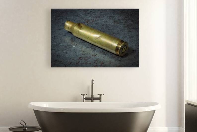 closeup of a brass casing by Gualtiero Boffi