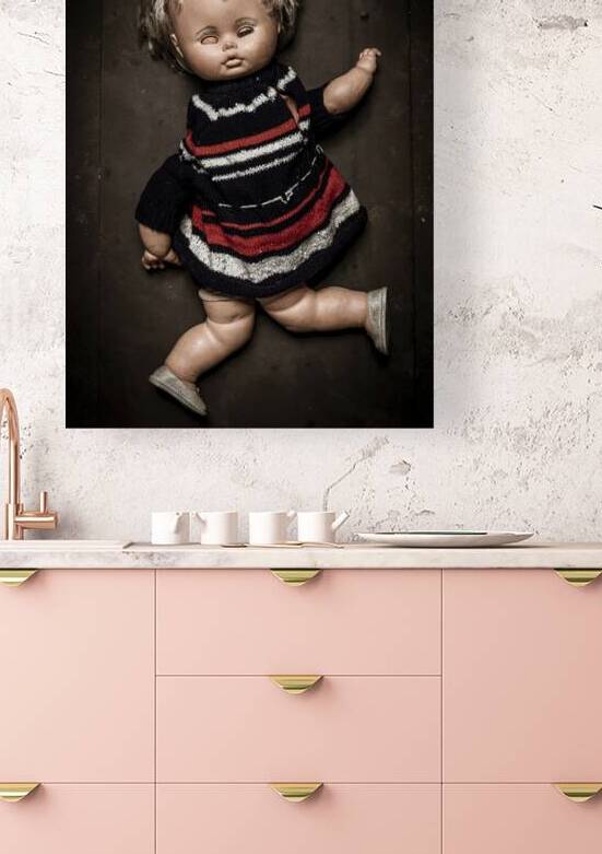 old broken doll by Gualtiero Boffi