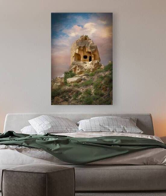 ruin in the ancient city of Zelve.  by Gualtiero Boffi