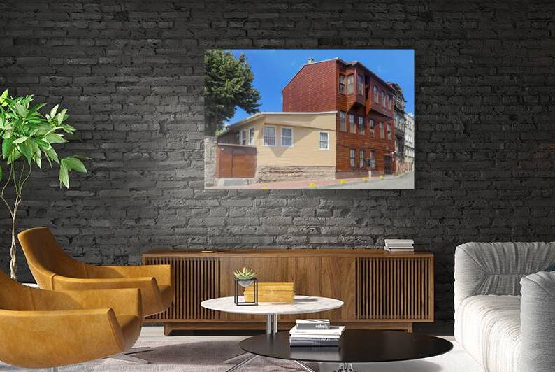 wooden house in a neighborhood of istanbul by Gualtiero Boffi
