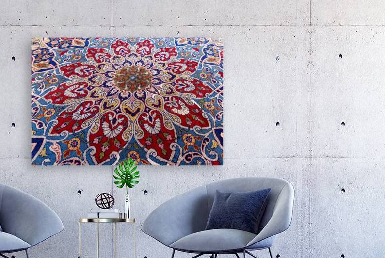 Turkish carpet detail  by Gualtiero Boffi