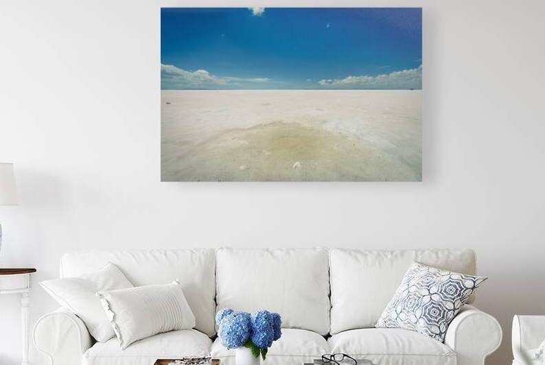 saline lake of tuz golu  by Gualtiero Boffi