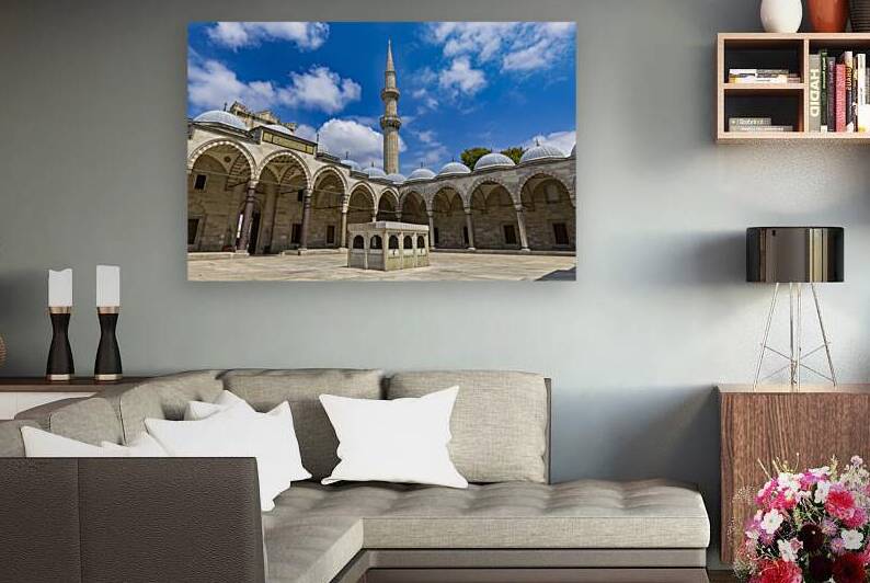 detail of a structure inside the topkapi palace by Gualtiero Boffi