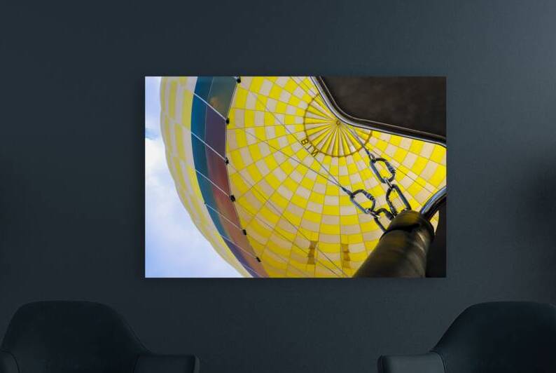 inner shell of a hot air balloon by Gualtiero Boffi