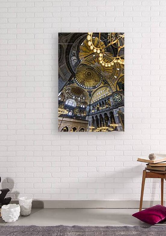 hagia sophia mosque in istanbul.  by Gualtiero Boffi