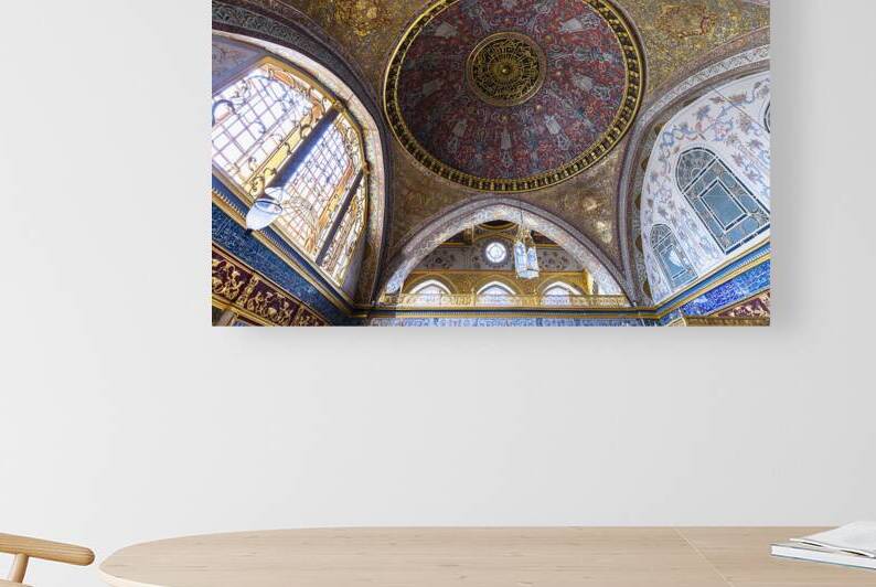 interior of the harem in the topkapi palace in istanbul. by Gualtiero Boffi