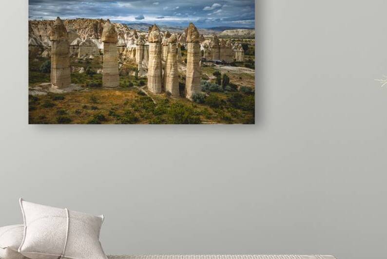 famous rock formations in love valley.  by Gualtiero Boffi