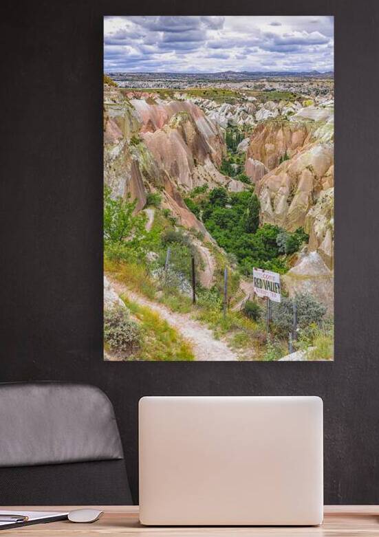 entrance to the red valley in turkey by Gualtiero Boffi