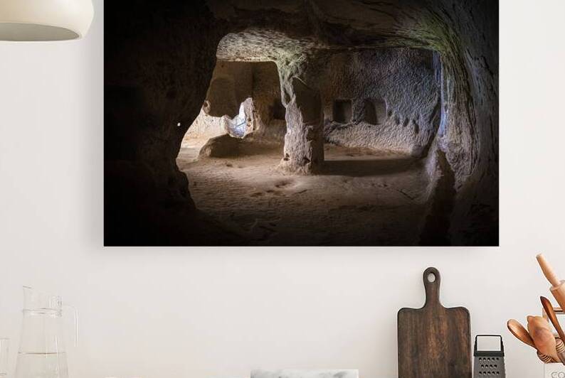 cave ancient dwellings in the zelve valley by Gualtiero Boffi