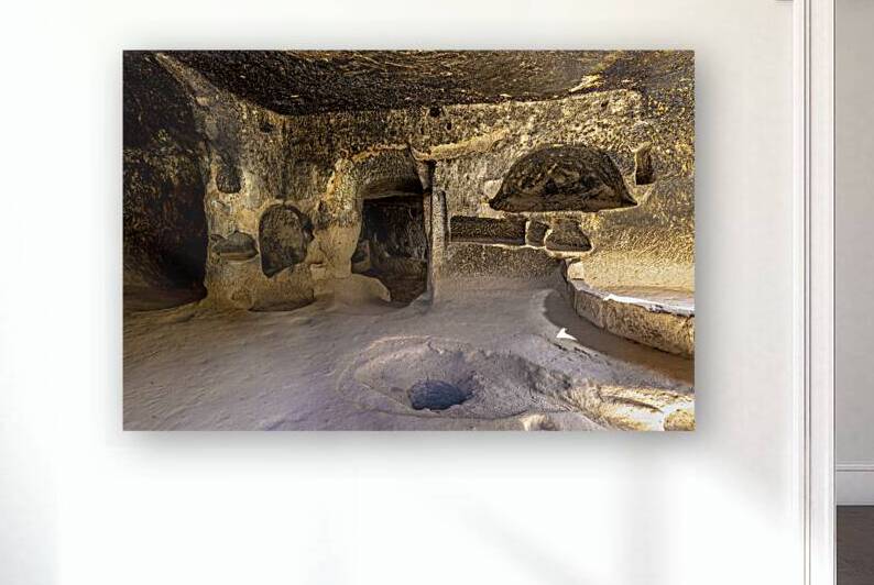 cave ancient dwellings in the zelve valley in cappadocia by Gualtiero Boffi