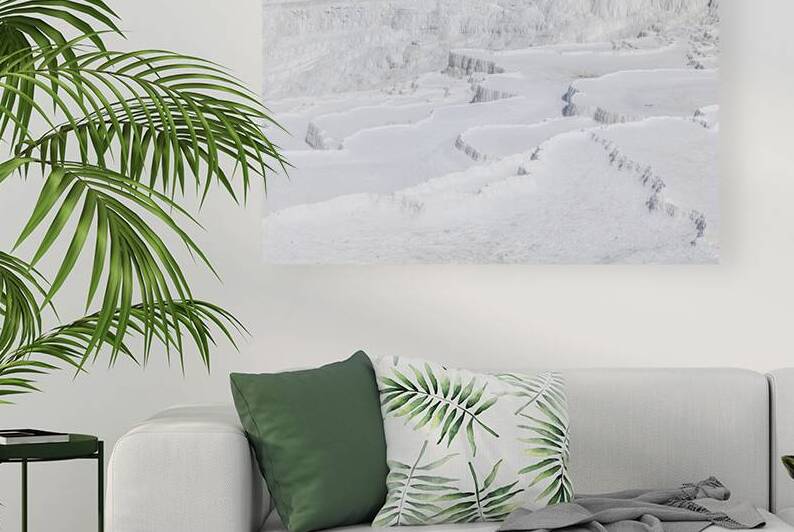 natural white thermal baths in pamukkale by Gualtiero Boffi