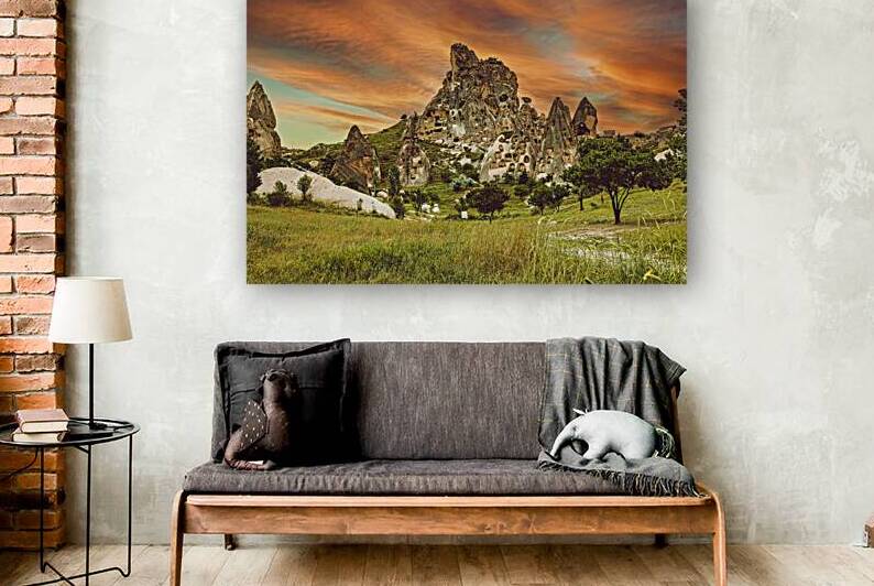 Uchisar Castle in Cappadocia by Gualtiero Boffi