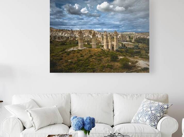 love valley landscape in cappadocia by Gualtiero Boffi