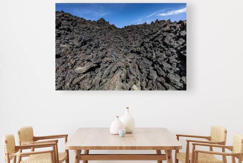 volcanic rocks on mount etna  by Gualtiero Boffi