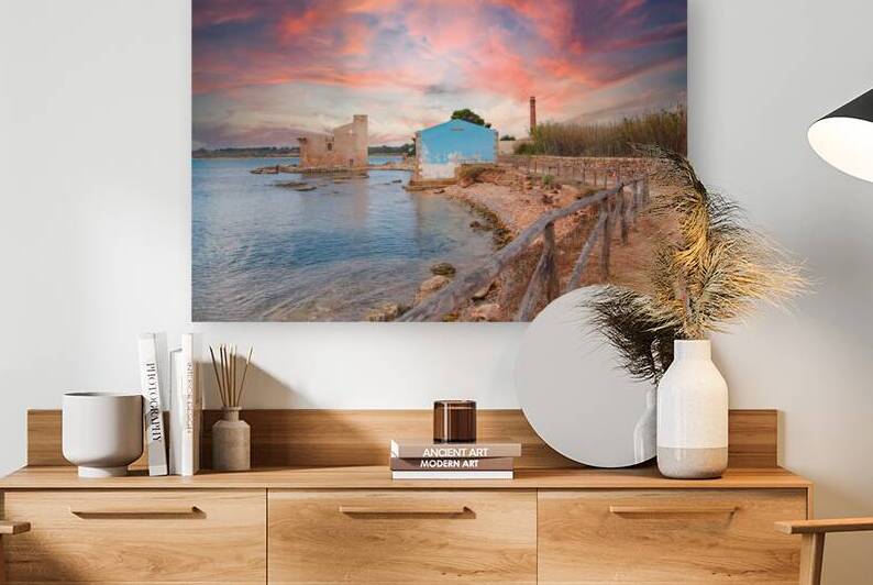 Vendicari area of ​​the Tonnara  by Gualtiero Boffi