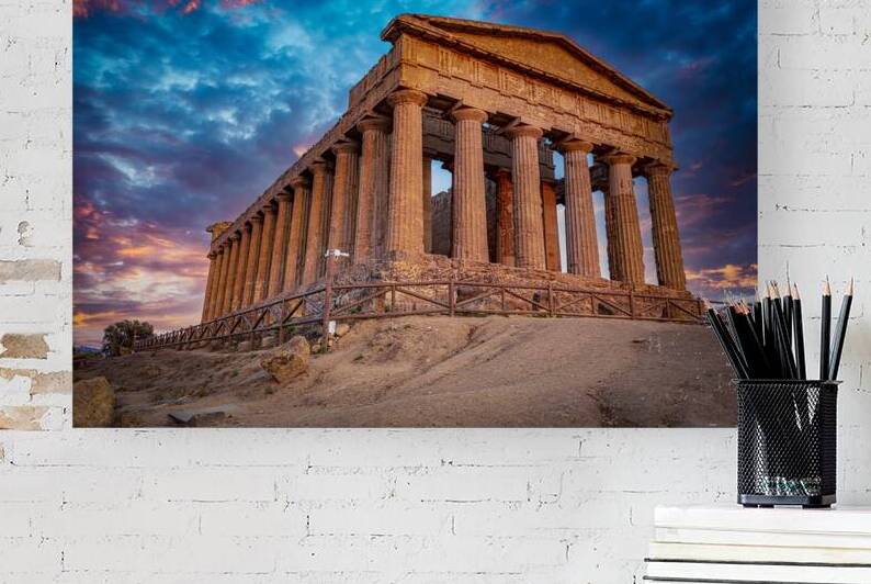 temple of concord by Gualtiero Boffi