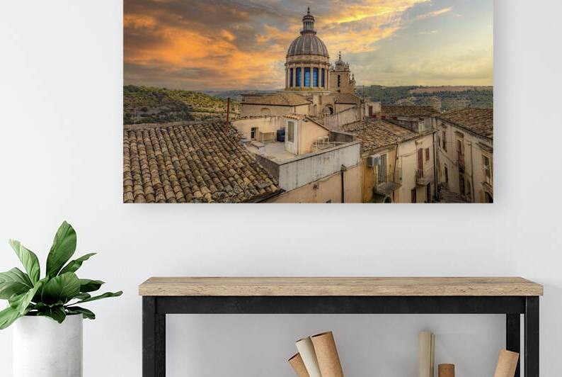 Cathedral of San Giorgio in Ragusa  by Gualtiero Boffi