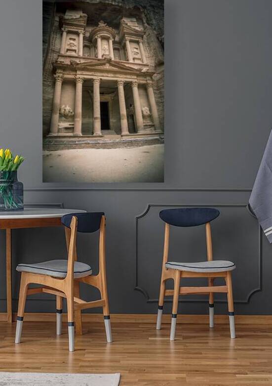 El Khasneh Petra. by Gualtiero Boffi