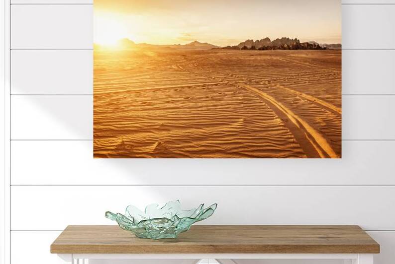wadi rum landscape by Gualtiero Boffi