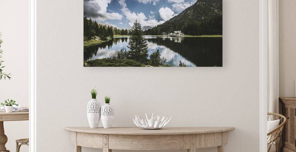lake of nambino in italy by Gualtiero Boffi