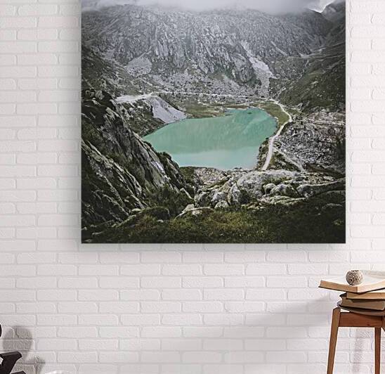 little mountain lake near lago nero  by Gualtiero Boffi