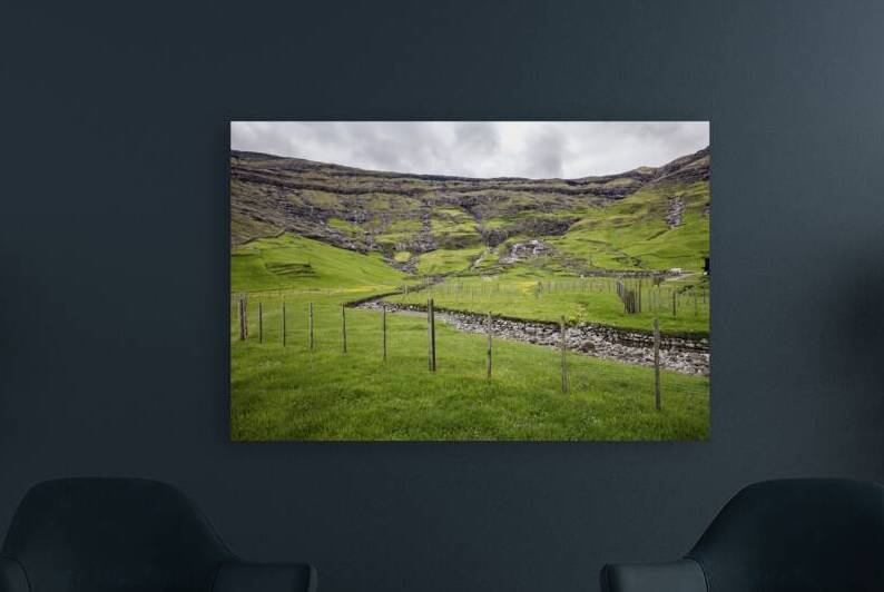 landscap in faroe island by Gualtiero Boffi