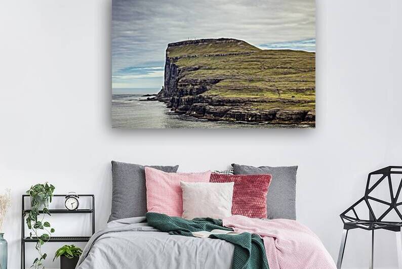 scenic view in faroe by Gualtiero Boffi