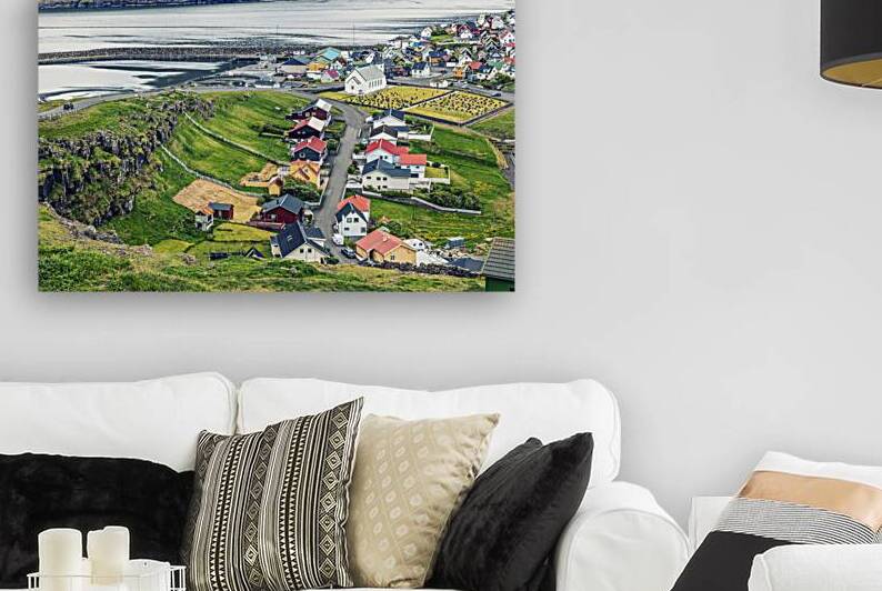 town in faroe by Gualtiero Boffi