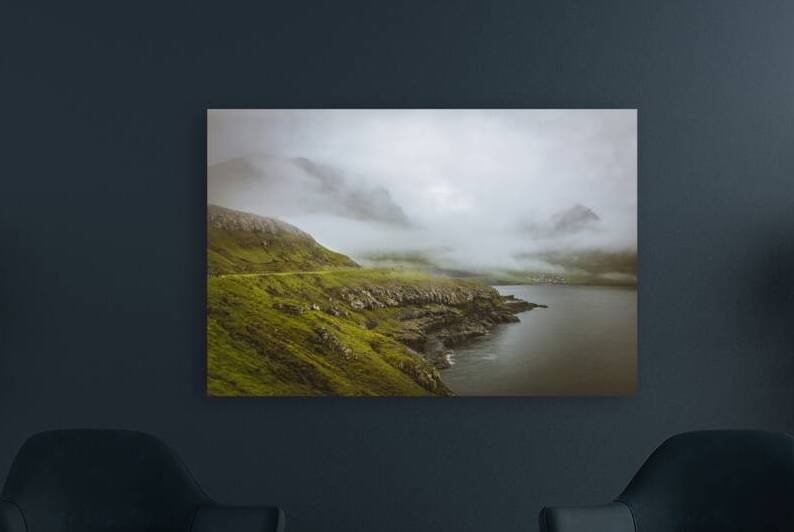 rain in faroe islands by Gualtiero Boffi