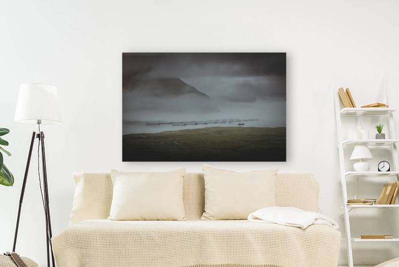 Fish farming in faroe  by Gualtiero Boffi