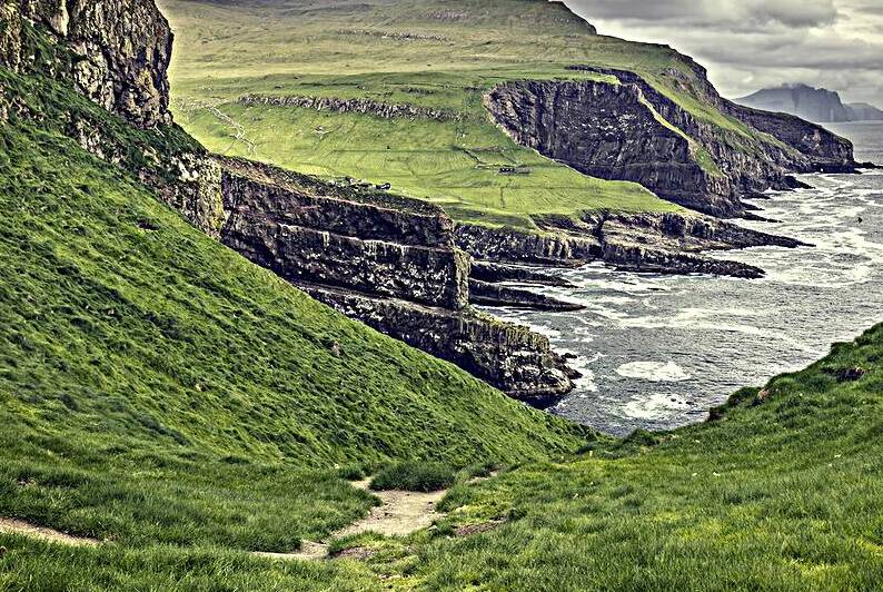 mykines faroe islands by Gualtiero Boffi