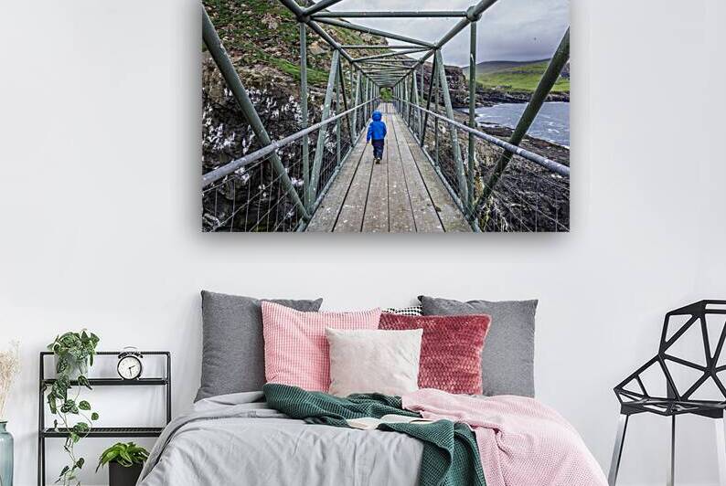 bridge in mykines by Gualtiero Boffi