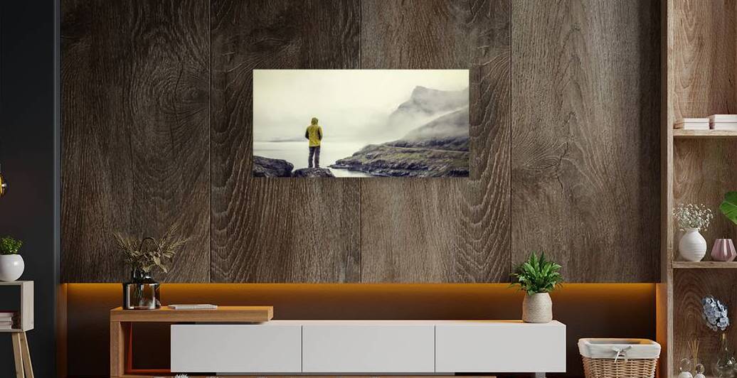 man in faroe islands by Gualtiero Boffi