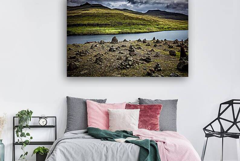faroe island view by Gualtiero Boffi